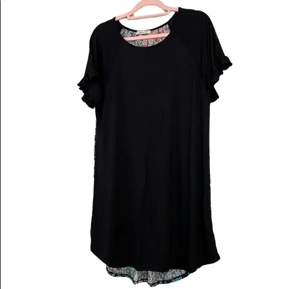 chinese dress ladies Black Open Back Maxi Dress With Long Sleeves main image 0